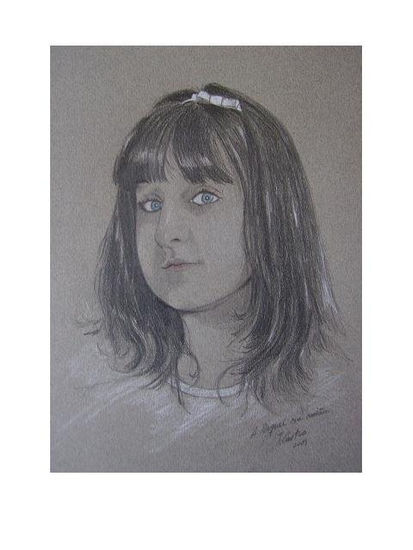 Retrato de Raquel Graphite