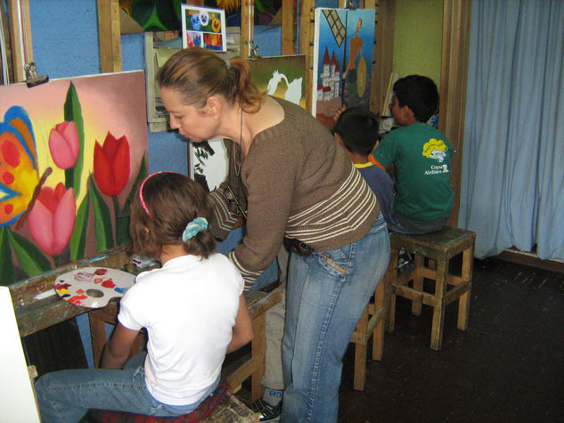 Un día de clase en mi academia con los pequeños talentos 