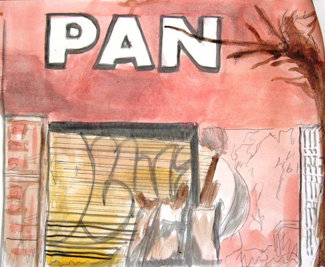 "A que hora sales por el pan"