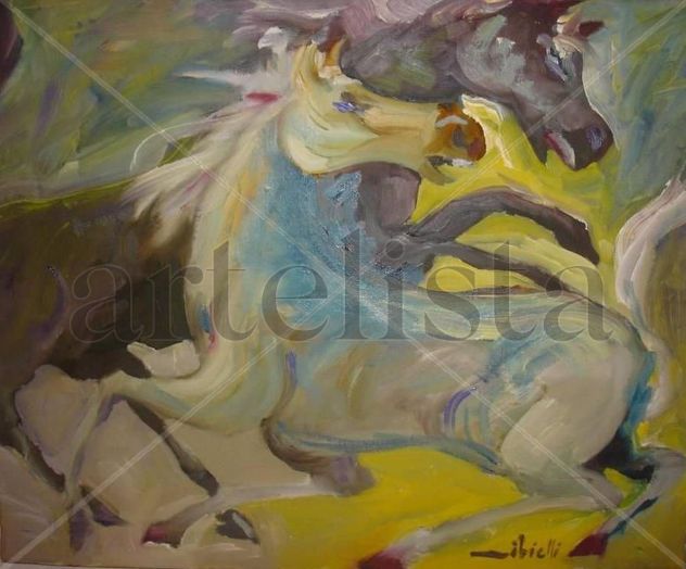 Cavalos em movimento