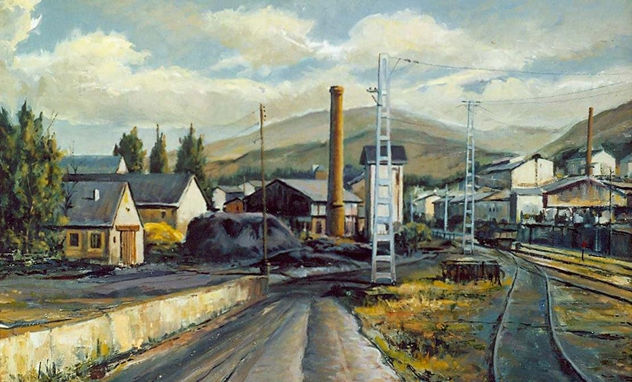 aledaños de la estacion de bembibre (1982)