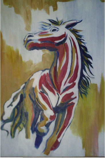 LA FUERZA Oil Canvas Animals