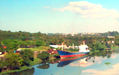 BARCA EN EL RIO OZAMA