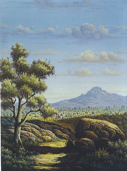 Malinche Oil Canvas Landscaping