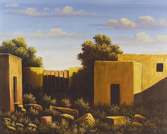 Finca a bandonada Oil Canvas Landscaping