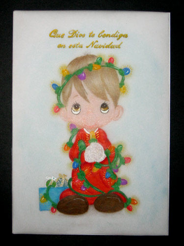 Tarjetas en pergamino