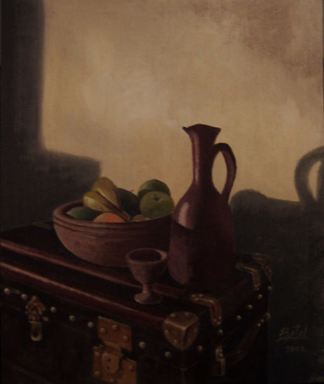 Bodegon 2 Acrylic Canvas Still Life Paintings