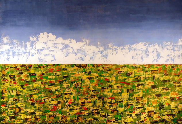 Visión etérea Acrylic Canvas Landscaping