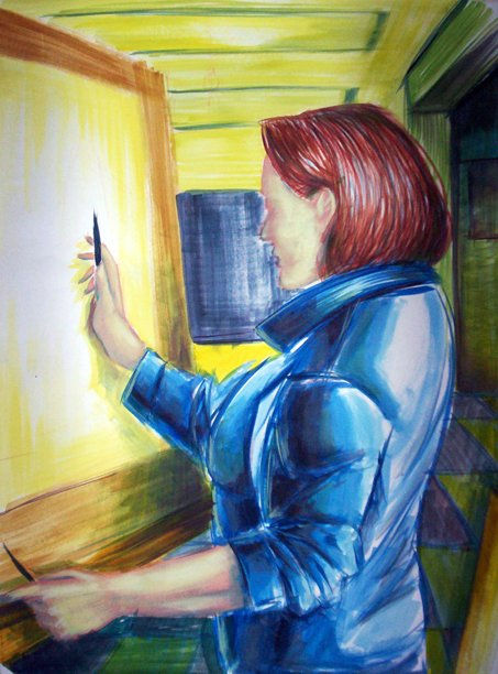 pintando