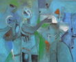COMPOSICION EN AZUL