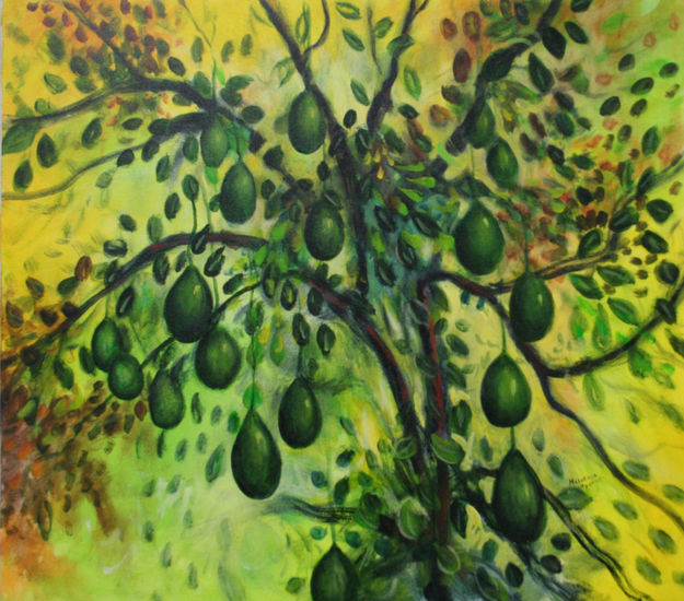 aguacates Acrylic Canvas Landscaping