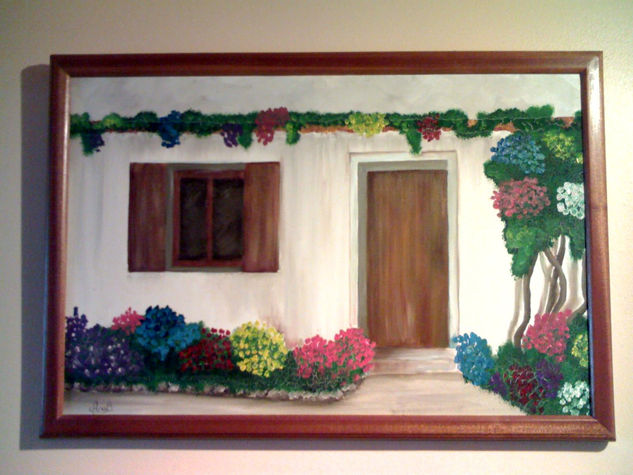 Casa Oil Canvas Landscaping