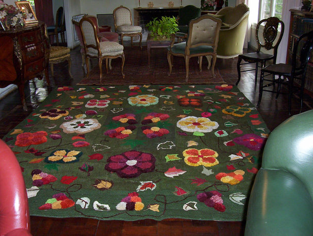 flores y uvas