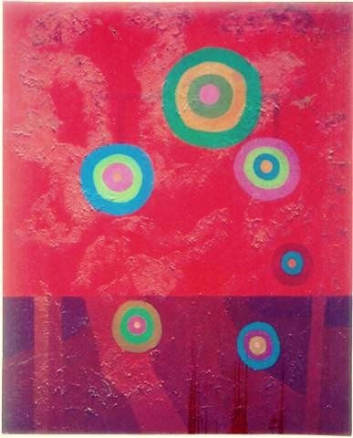 Euforia en rojo Oil Canvas Others