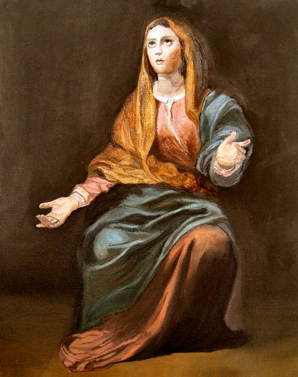 Dolorosa Óleo