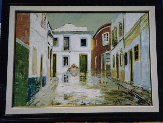 Estoi, Algarve, Portugal Oil Canvas Landscaping