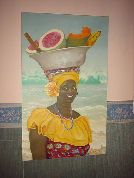 Palenquera caribeña