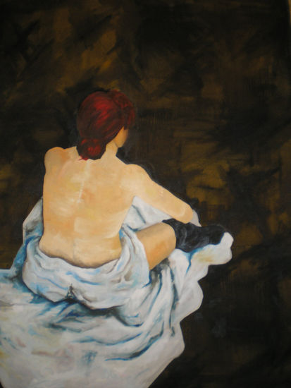 recuerdo a Lautrec Oil Canvas Nude Paintings