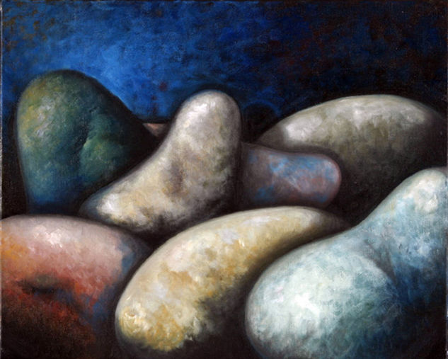 PIEDRAS I Oil Canvas