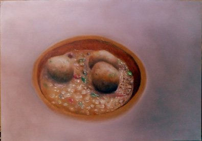 albóndigas Oil Canvas Still Life Paintings