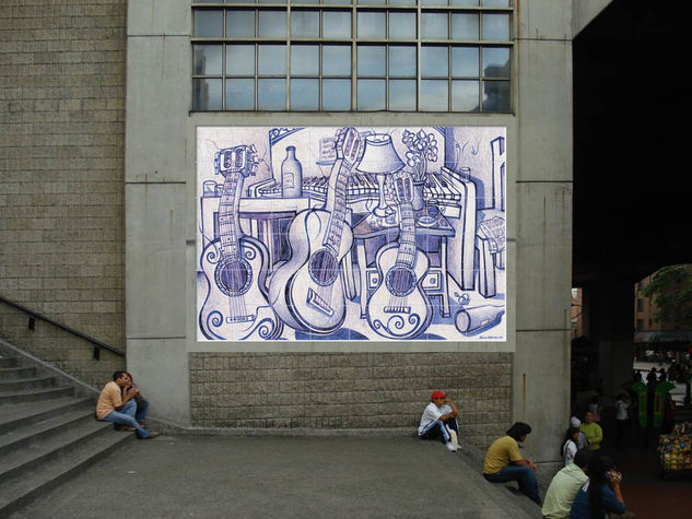 Guitarras Mural 