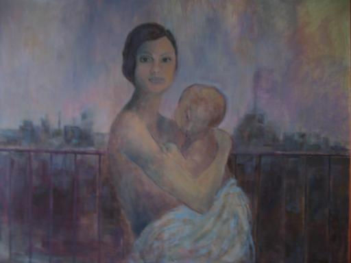 maternidad Oil Canvas