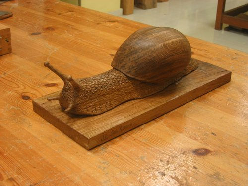 CARACOL Madera Figurativa