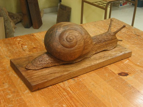 CARACOL Madera Figurativa