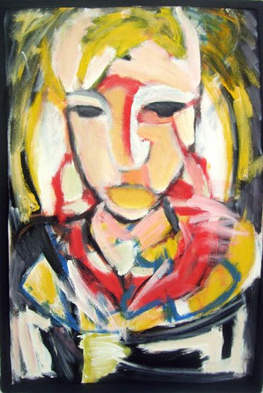 No time Oil Canvas Figure Painting