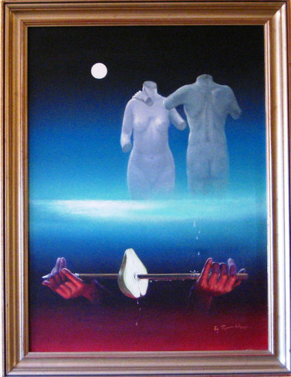 Noche sin futuro Oil Canvas Others