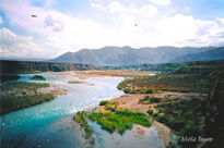 Río Mendoza en la...