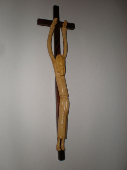 Cristo de boj Talla Figurativa