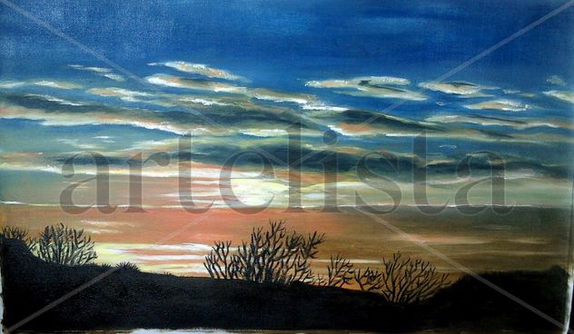 cielo rojo