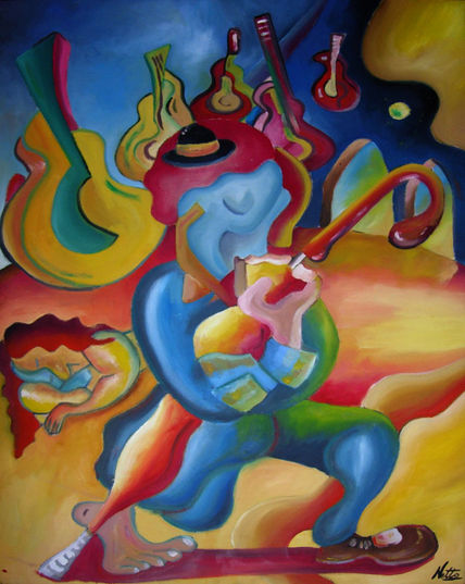 Dancing with Umbrella