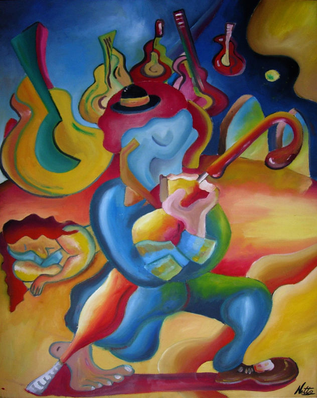 Dancing with Umbrella
