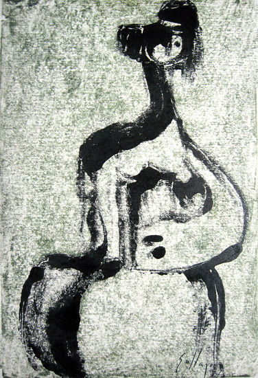 Telisa Sentada Media Mixta Cartulina Figura