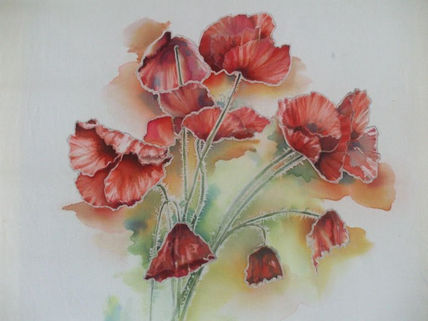 Las amapolas.