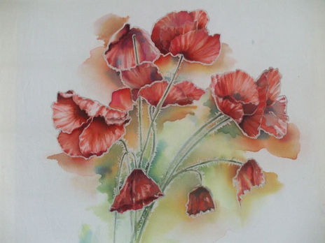 Las amapolas.