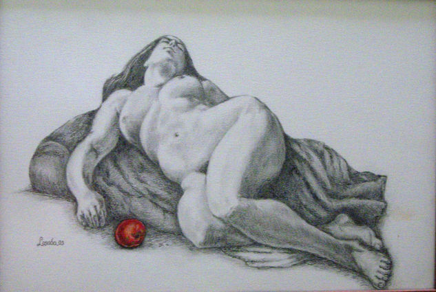 DESNUDO PARA COURBET Lápiz