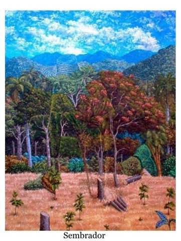 El sembrador Oil Canvas Landscaping