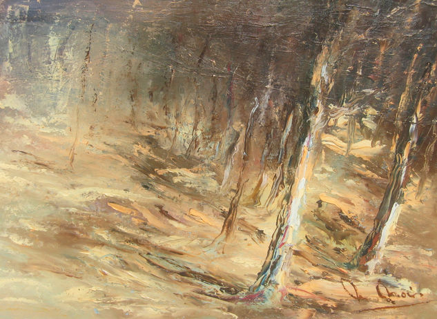 Bosque 1 Oil Panel