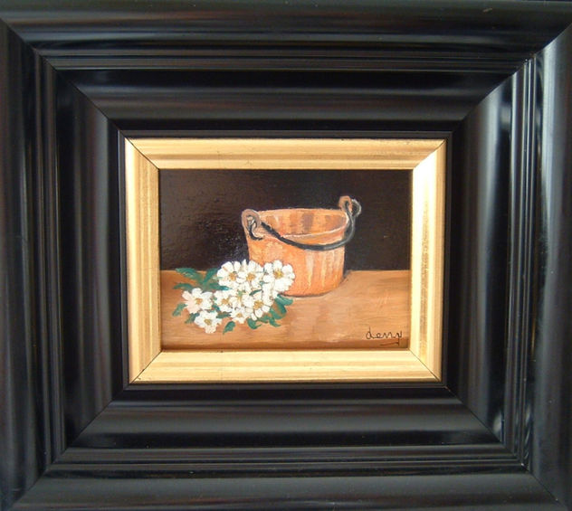 Cobre y flores
