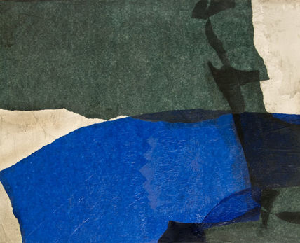 Caballo azul