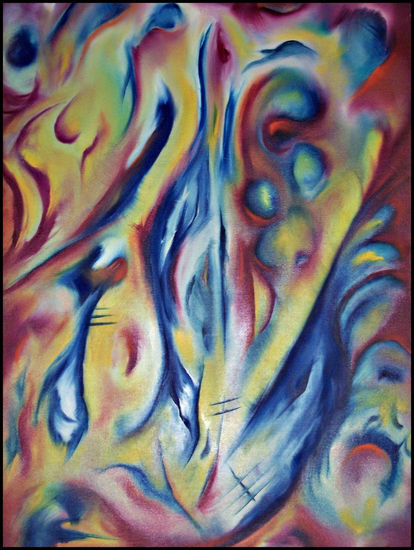 Cosmoacuática III Oil Canvas Others