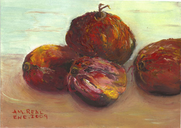 Frutos tropicales Oil Card Still Life Paintings