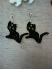 Pendientes Gatos