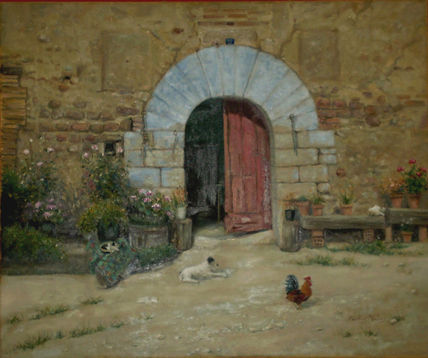 Masia con animales...