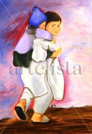 Niños afganos