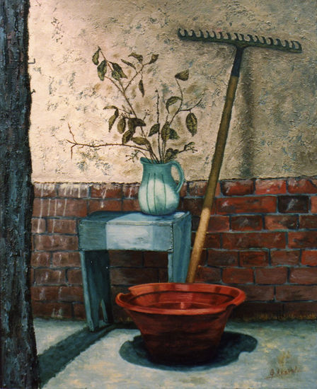 Cosas de mi madre I Oil Canvas Still Life Paintings