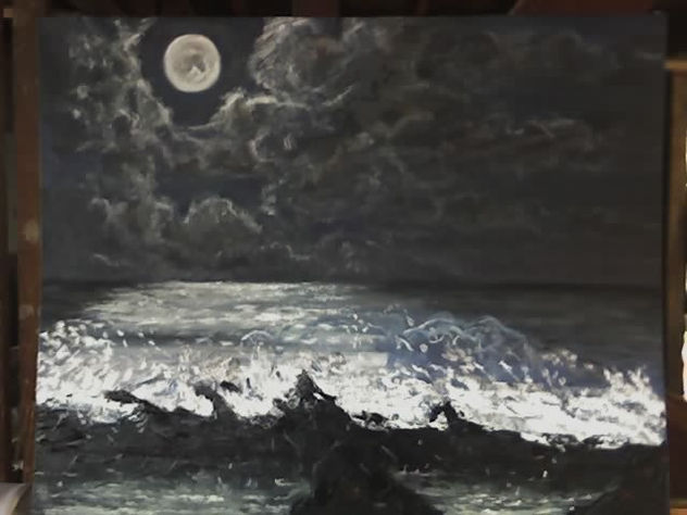 LA LUNA Y EL MAR